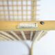 Bamboo and rattan magazine rack from the 70s