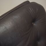 Armchair with castors, Italian design, 1970s, production: Italy