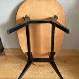 Scandinavian teak side table 1950s/60s menhir top