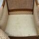 Fauteuil bergère à dossier canné