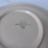 Vintage Digoin Sarreguemines plate with a round rim 200236