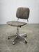 Italian Swivel Office Chair with Chrome Base, 1970s