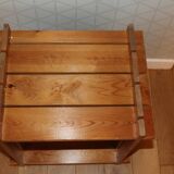 Pine bedside table
