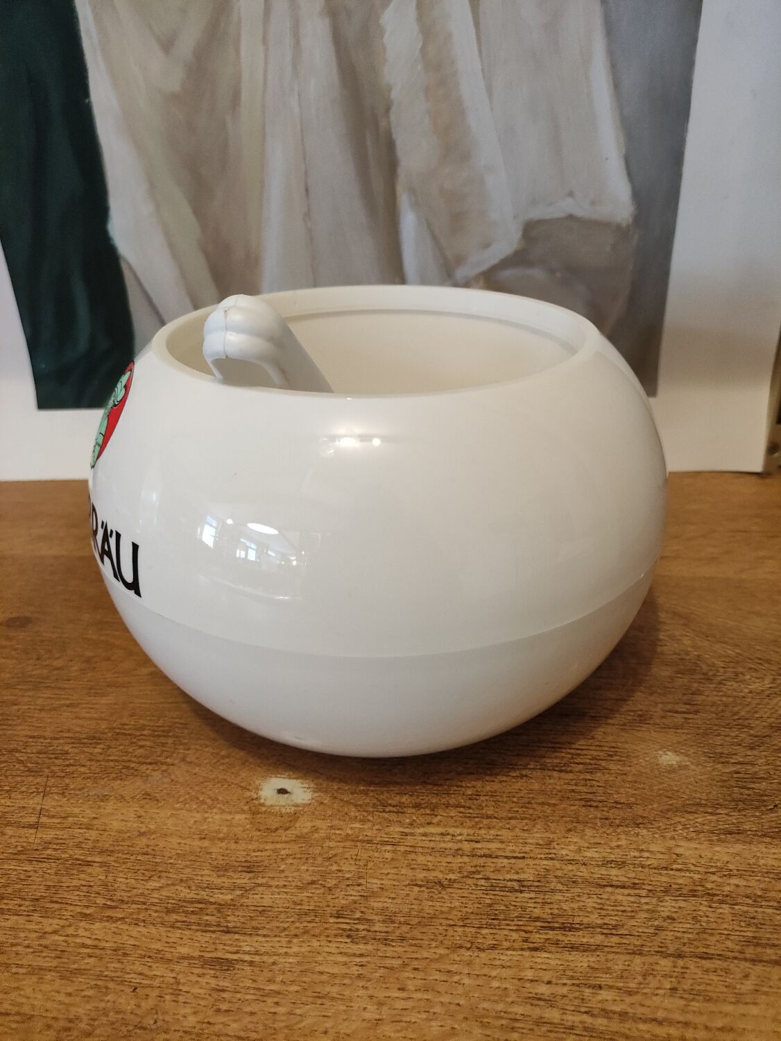 Kanterbeau plastic ice bucket 70s