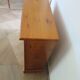 Solid wood bookshelf