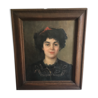 Portrait of woman late 19th