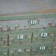 Furniture industrial metal business of the army, 21 drawers locker