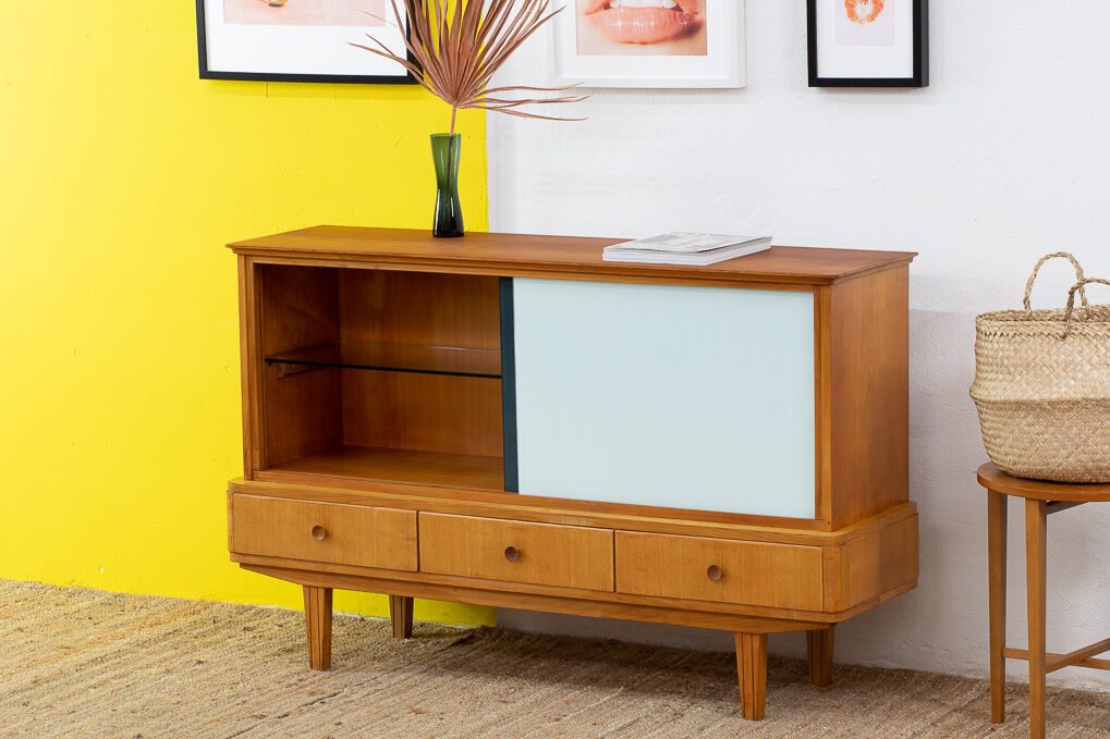 Vintage scandinavian sideboard – 133 cm
