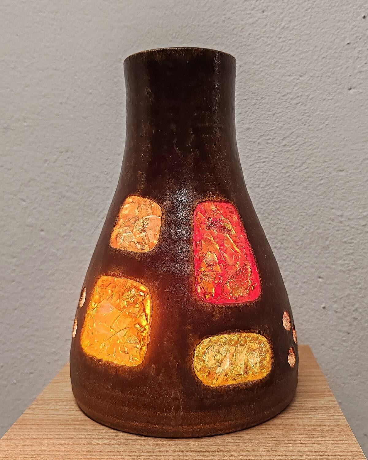 Accolay ceramic lamp by Georges Pelletier