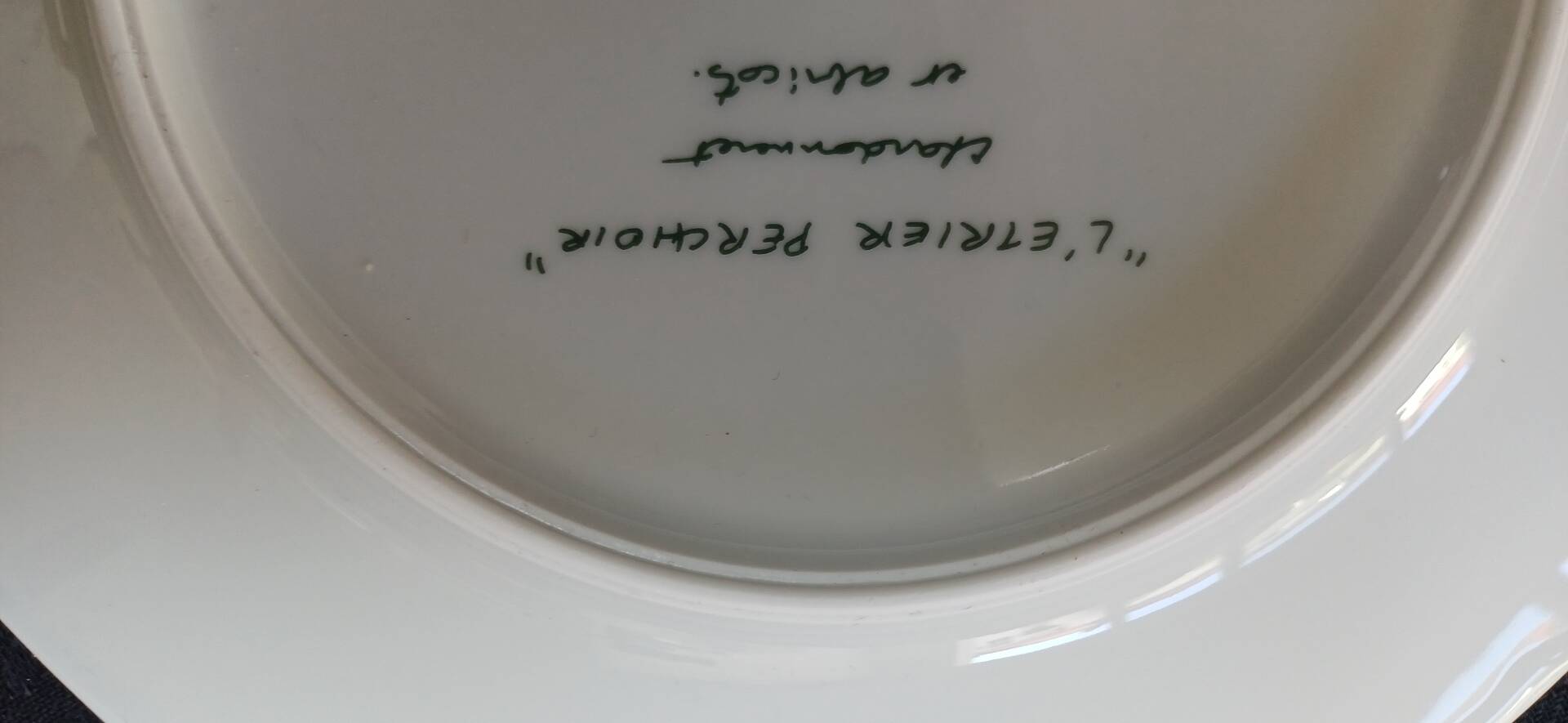 Hermès plate