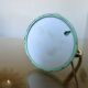 60s teal-coloured cocotte lamp