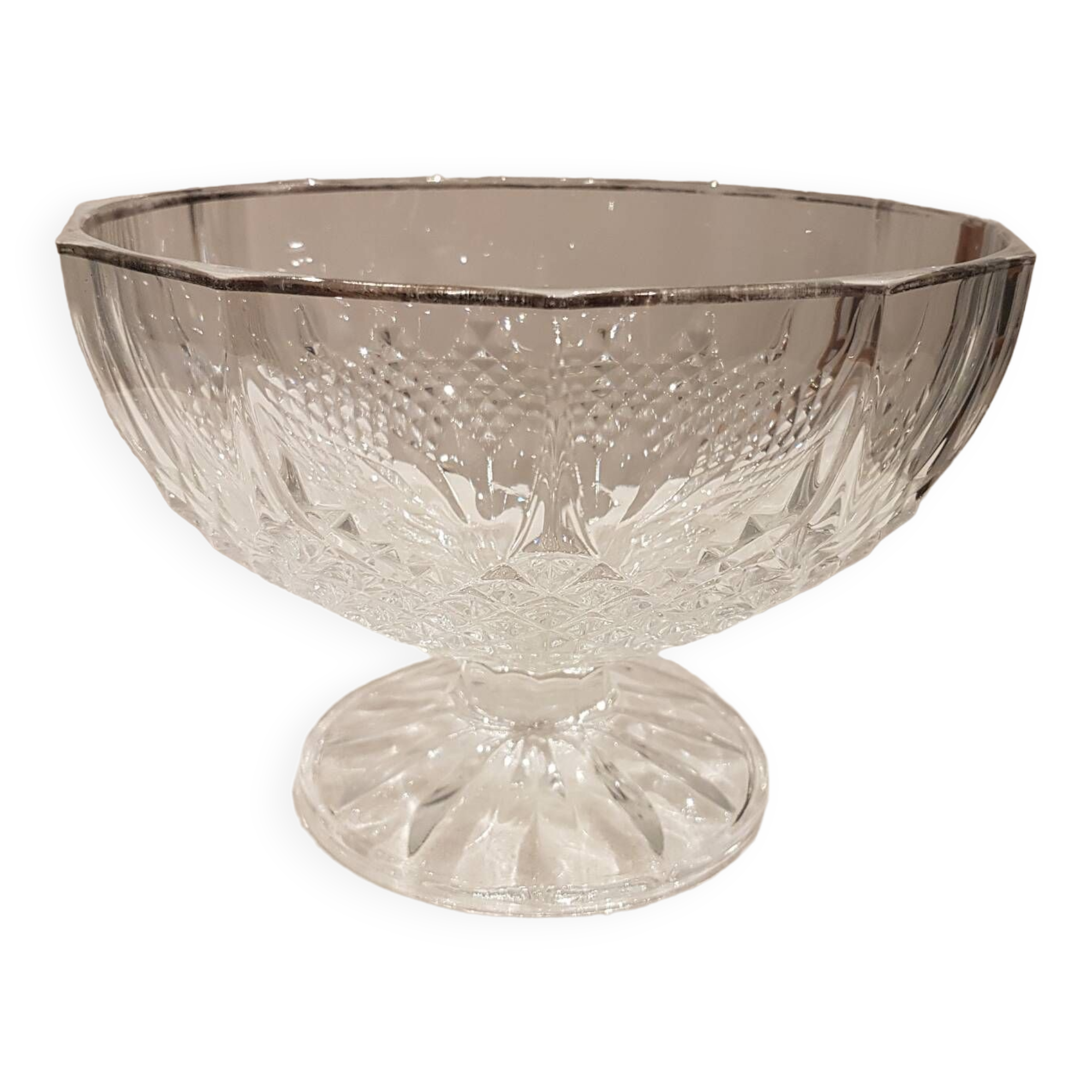 Large crystal bowl