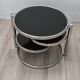 Leitmotiv 1970s rotating tray side table