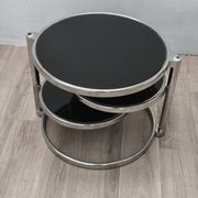 Leitmotiv 1970s rotating tray side table