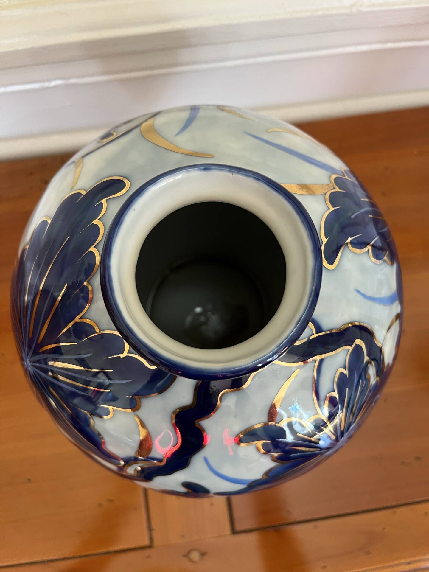 Limoges porcelain vase signed by Camille Tharaud