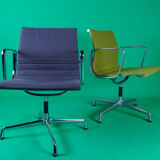 Set of 8 chairs model EA108 & EA107 by Charles and Ray Eales Vitra edition