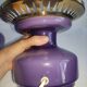 Mushroom Lamp Hans-Agne Jakobsson B124 Violet/Purple Glass Sweden 1960
