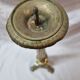 Church candlestick, lion's feet, nineteenth century