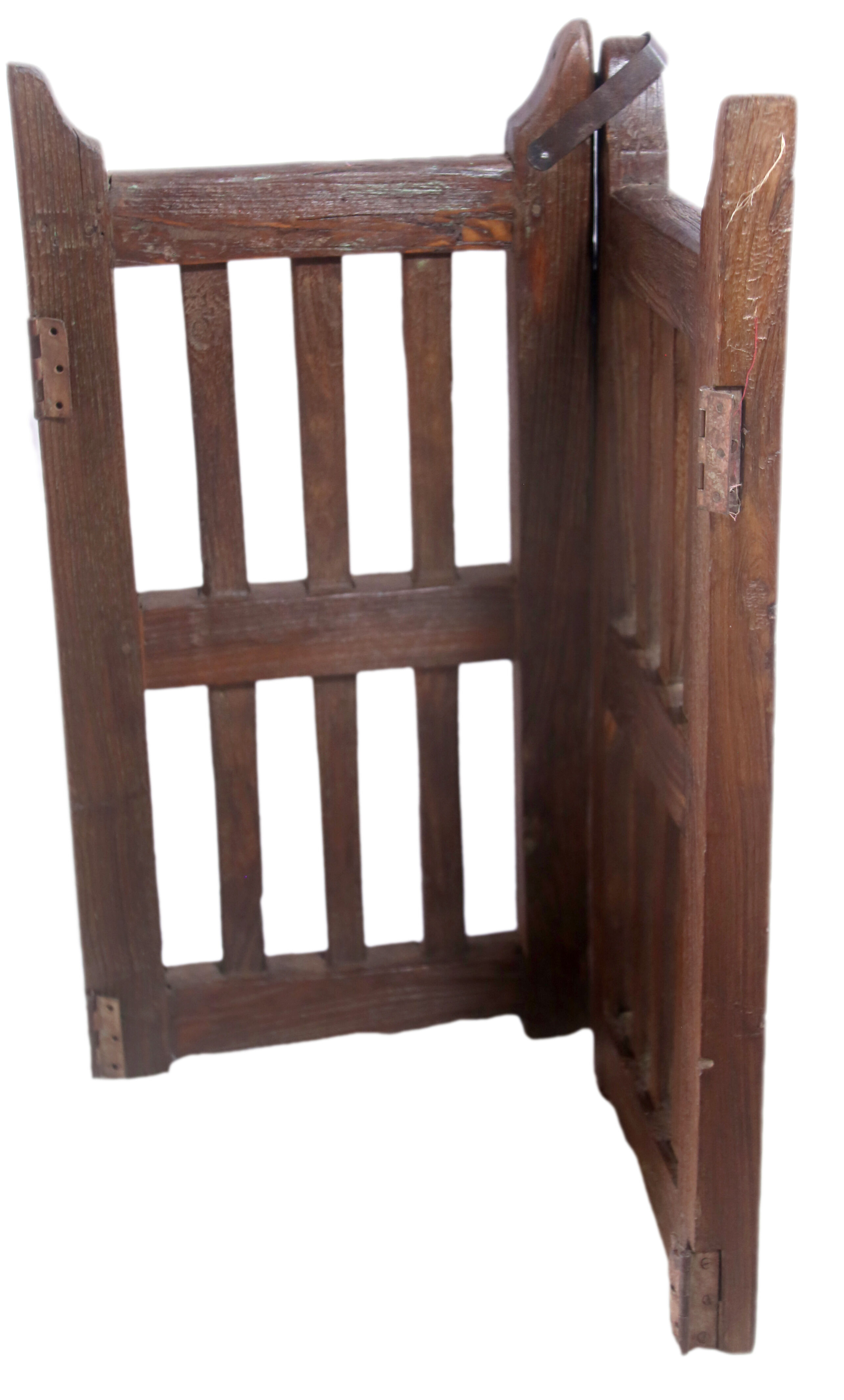 Ancient Burmese teak port