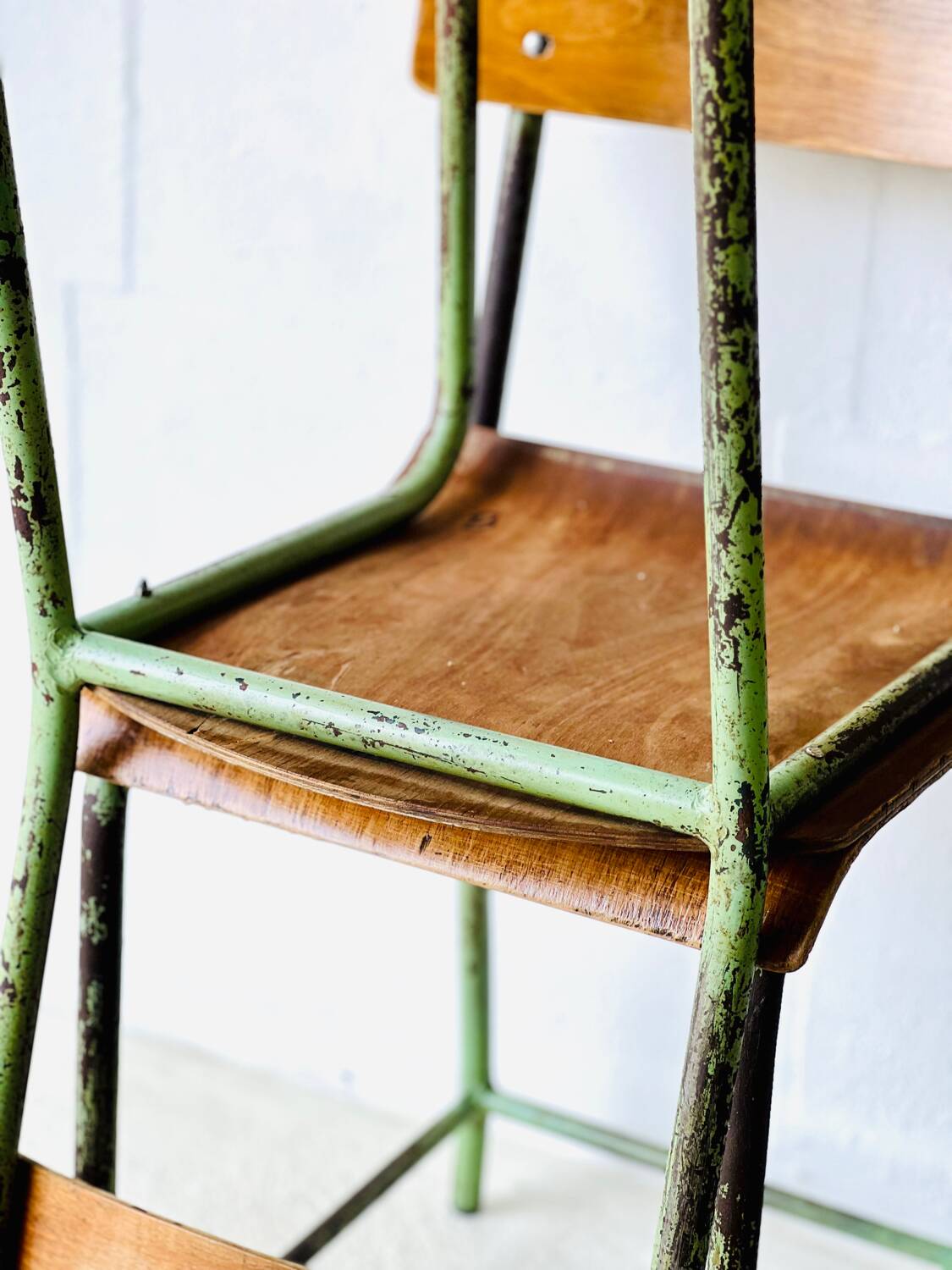 Vintage  School Chairs, set of 4