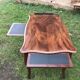 Louis XV-style mahogany desk