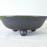 Fruit cup in black ceramic matte