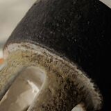 Large sculptural glazed ceramic planter, circa 1970