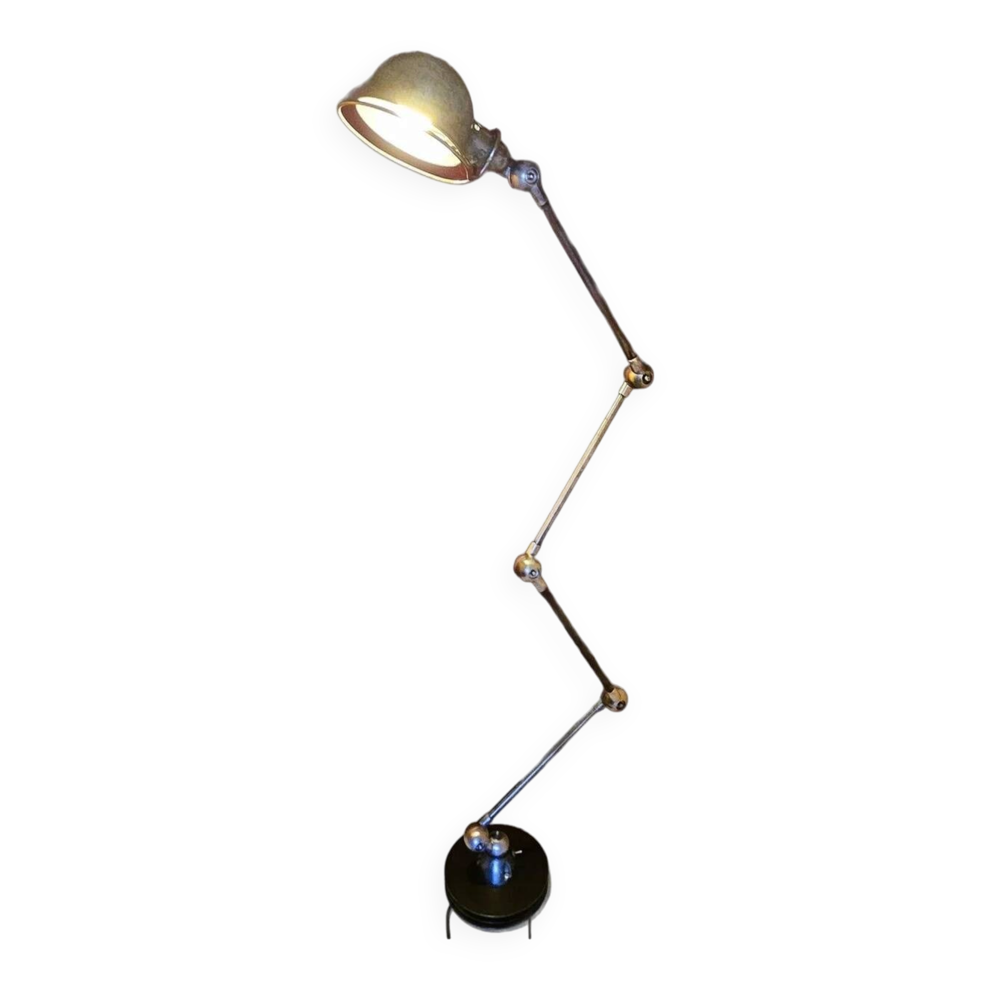 JIELDE workshop lamp 4 arms vintage JLD industrial decor