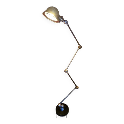 Lampe atelier JIELDE 4 bras vintage JLD déco industrielle