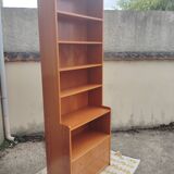 Bibliothèque meuble de rangement vitrée