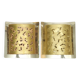 Mid-Century Modern Brutalist Brass Wall Lamps from Boréns, Set of 2, 1970s