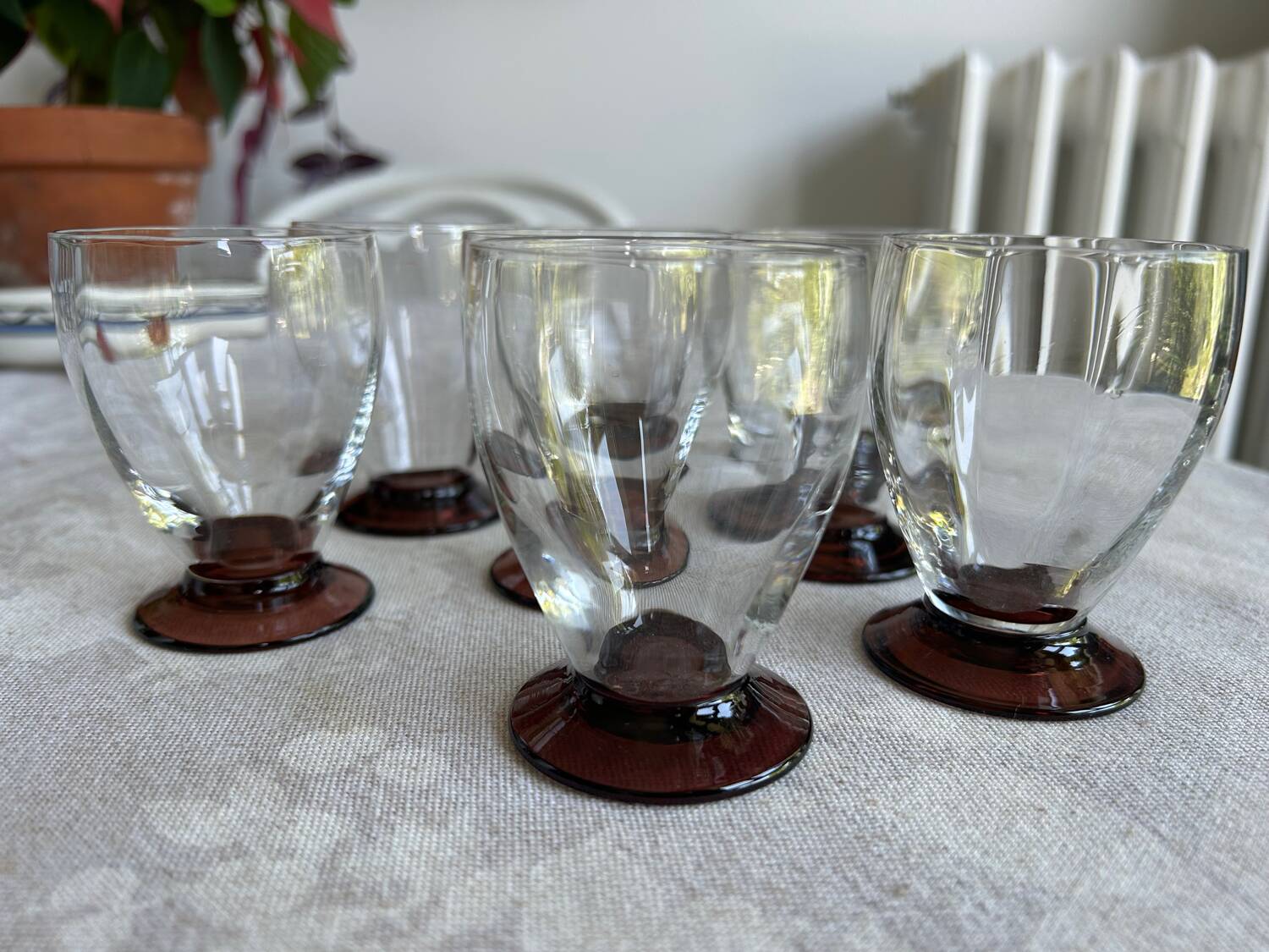 Antique glasses