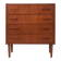 Commode en teck danois des années 1960.