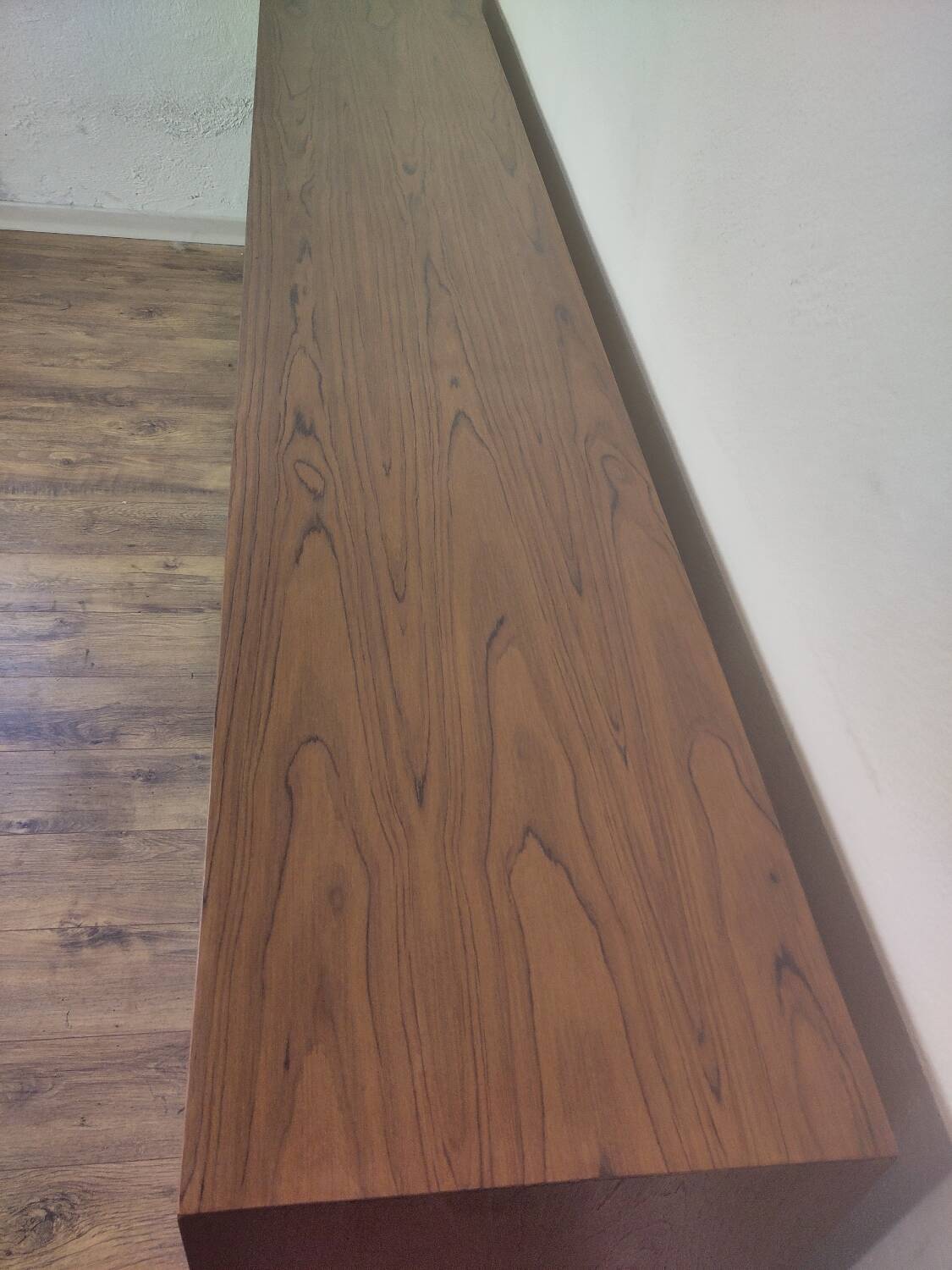 Scandinavian teak and metal sideboard