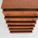 Mid-Century Modern Danish Chest of Six Drawers, Tallboy in Teak, Denmark, 1960s