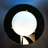 Modernist glass pendant light, 70s