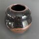 Two-tone stoneware vase signed