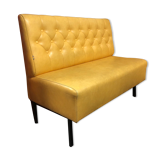 Yellow bistro bench, 1960