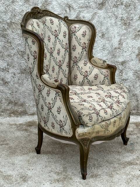Fauteuil bergère