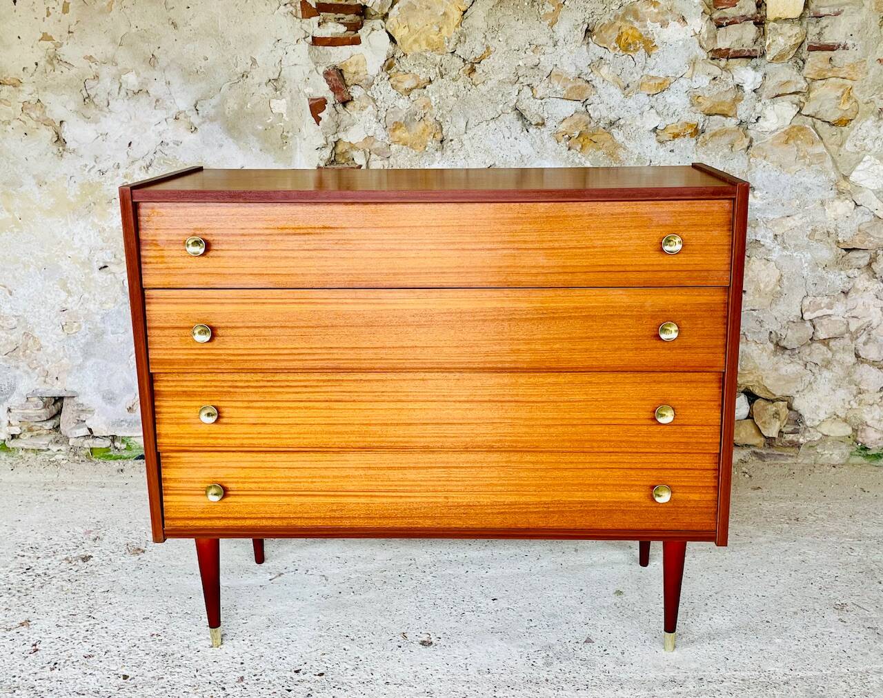 Large vintage order 4 drawers circa 70