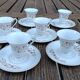 Set of 6 Limoges Haviland porcelain cups
