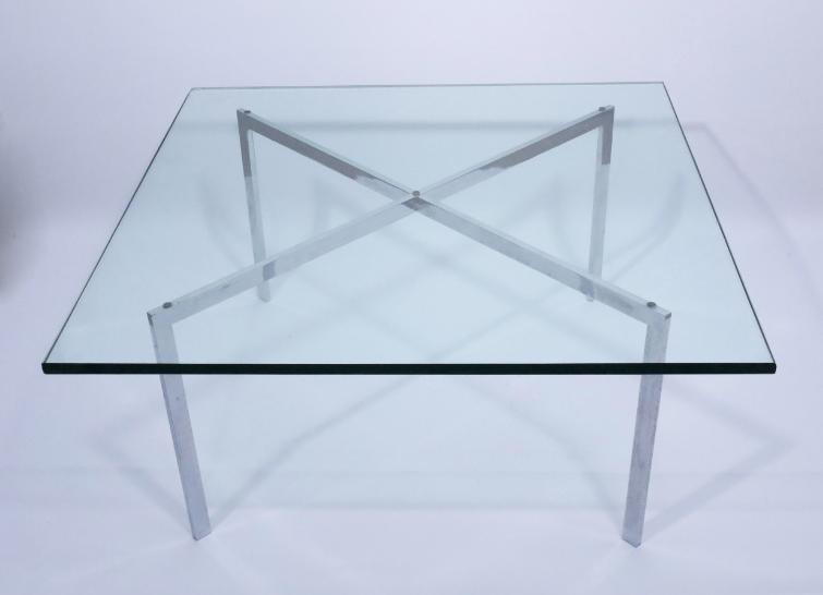 Table basse Barcelona par Ludwig Mies Van Der Rohe