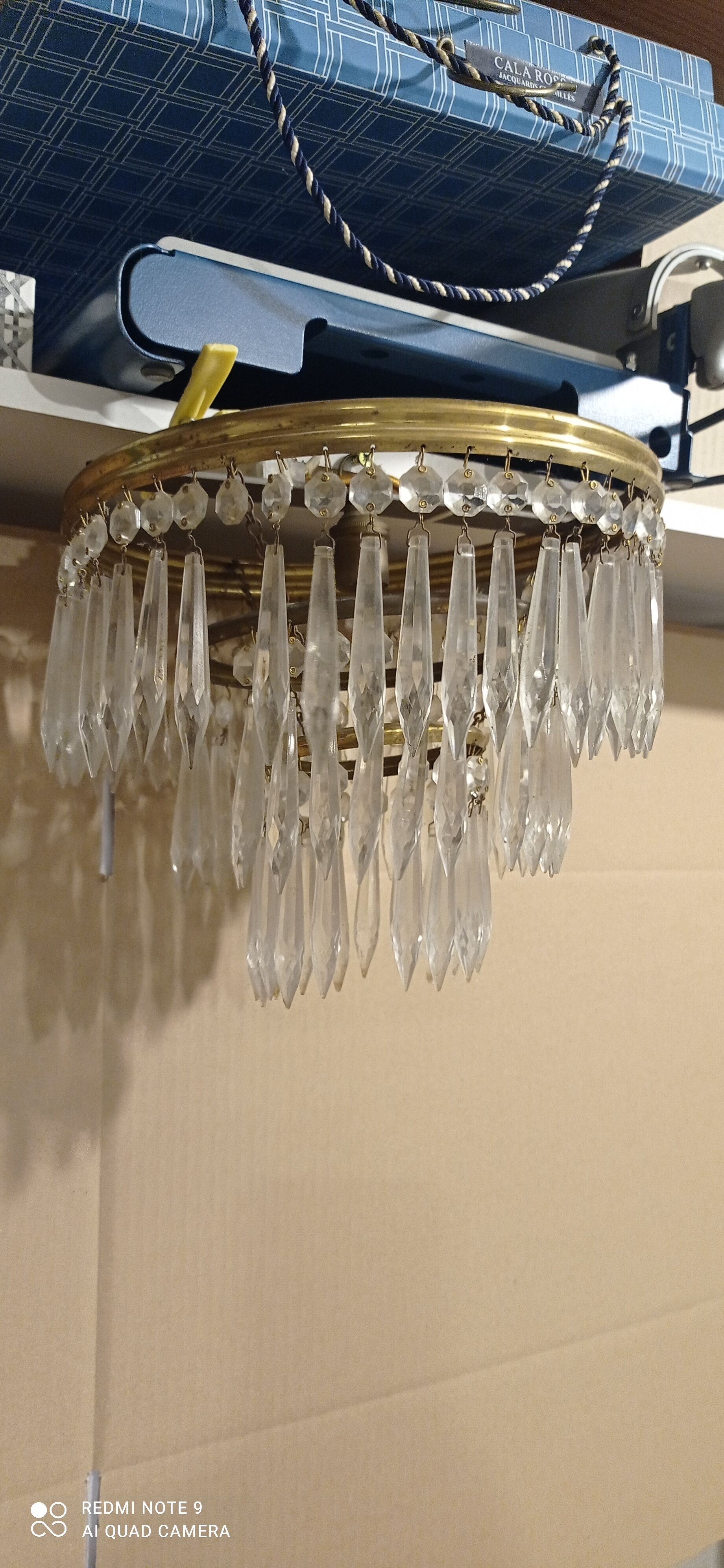 Old tassel chandelier