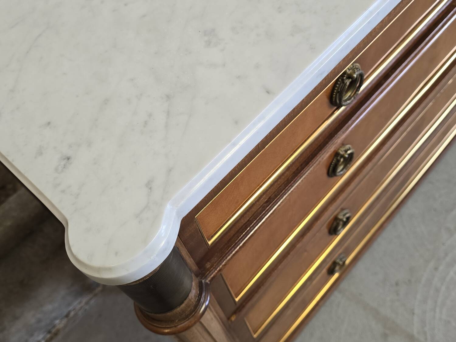 Louis XVI style chest of drawers