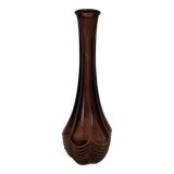 Purple soliflore vase