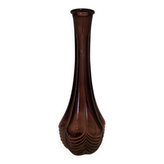 Purple soliflore vase