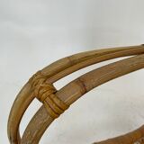 Vintage rattan chair by Dirk van Sliedregt Rohe Noordwolde 1960 in the Netherlands