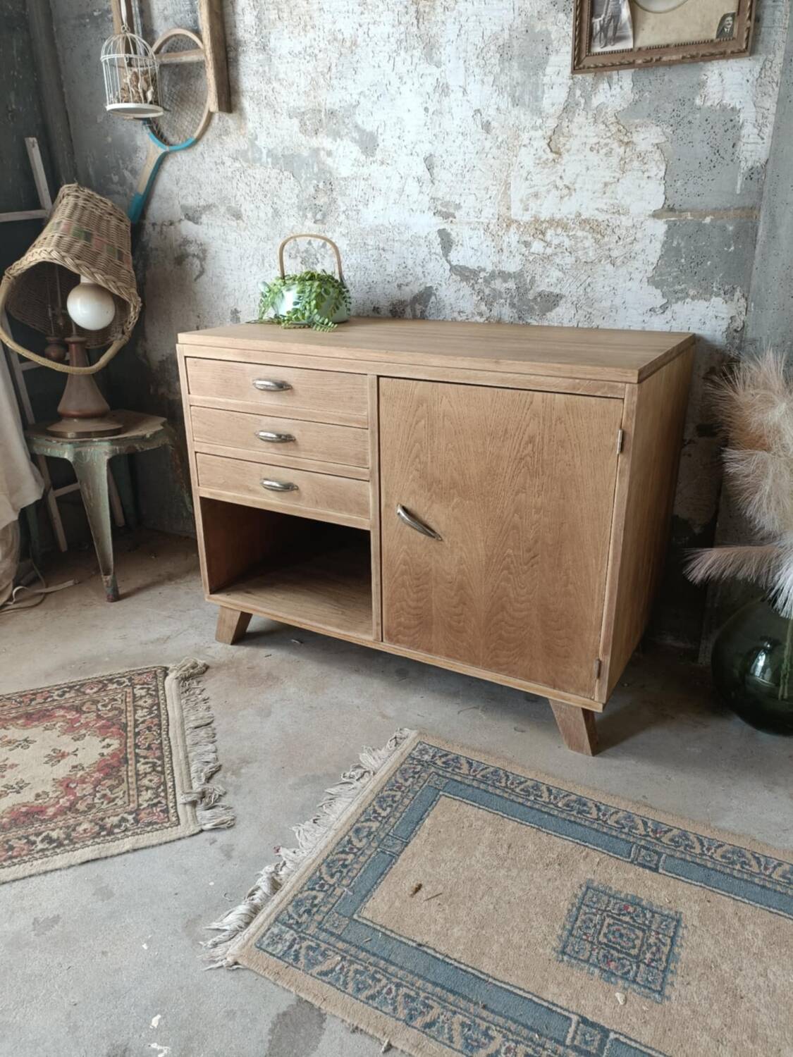 Wooden sideboard