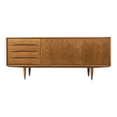Vintage Ash Sideboard By Bfm, Poland, 1960’s