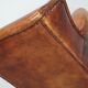 Vintage Dutch club chair in cognac leather, 1970s